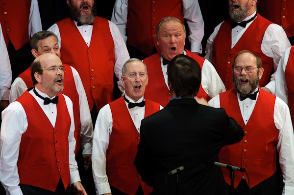 The Coachmen sing at a recent concert