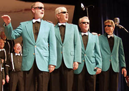 Singing on a chorus show